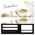 200 Geschenkgutscheine (Tischgedeck-685) Gastronomie Gutscheine Restaurant
