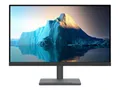 Lenovo L27q-35 68,58 cm (27 Zoll, 2560x1440, QHD, 75Hz, WideView, entspiegelt) Monitor (HDMI, DisplayPort, 4ms Reaktionszeit, AMD Radeon FreeSync) schwarz