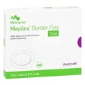 Mepilex Border Flex Schaumverb.haft.7,8x10 cm oval