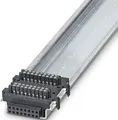 10 Stk. Phoenix Contact Tragschienenbusverbinder HBUS 35,6-16P-2S BK 2896319