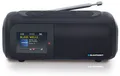 Blaupunkt Bluetooth 5.0 Lautsprecher mit DAB+ Radio, Schwarz