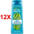 12 X Fructis Anti-schuppen Re-oxygen Shampoo - FÜr Normales Haar Mit Teebaumex