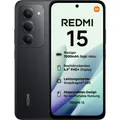 Xiaomi Redmi 15 128 GB Midnight Black Dual SIM Smartphone Handy Mobiltelefon