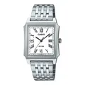 Herrenuhr CASIO MTP-B190D-7BVEF Edelstahl Weisse Vintage