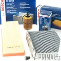 BOSCH Filtersatz Inspektionspaket für Audi A3 Seat Seat VW Passat 1.9 2.0 TDI