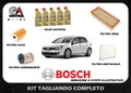 Ölwechselset CASTROL EDGE 5W30 5L 4 BOSCH FILTER VW GOLF 6 1.6 TDI 77 KW