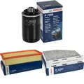 BOSCH Inspektionspaket Filterset für Audi A3 Q3 VW Golf V Tiguan Skoda Octavia