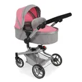 Bayer Chic 2000 Kombi-Puppenwagen Kinderwagen YOLO melange pink TOP