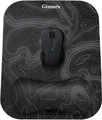 Mauspad mit Gelkissen, Ergonomisches Mousepad mit Handauflage, Gel Memory Foam W