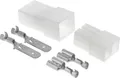 KALI-2502A Fastin-Faston Set 2-polig Flachsteckhülse I Flachstecker 0,75-1,5mm² und passende Gehäuse