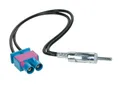 ACV 1524-09 DIN Doppel Fakra Antennenadapter für Audi/Seat/Skoda/VW