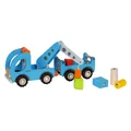 Goki Lastwagen Kranwagen mit Anhänger (55875)