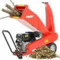 Gartenhäcksler Holzhäcksler Benzin HECHT 6208 | 5,2 kW / 7 PS | bis 7 cm | 208 cm³ | Messerwalze mit 2 rotierenden Messern