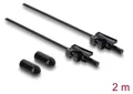 DeLOCK 91039, Schwarz, Grau, Multi-Modus, 3 m, 1 Stück(e)