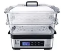 STEBA DG 2 Dampfgarer (1200 Watt, Edelstahl / Schwarz) (05.22.00)