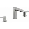 Duravit Wave 3-gats wastafelkraan RVS geborsteld