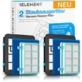 2 Filter für Philips PowerPro Compact, City & Active – ersetzt FC8010/02 – Staubsaugerfilter passend für FC9331, FC9332, FC9333, FC9555, FC9556