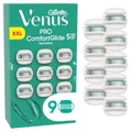 Gillette Venus Pro ComfortGlide Sensitive Rasierer, 9 Ersatzklingen