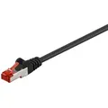 Goobay 0,5m CAT 6 Patchkabel, S/FTP PiMF, schwarz