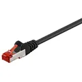 Goobay 68687 CAT 6 Anschlusskabel S/FTP (PiMF) 0,5 m schwarz