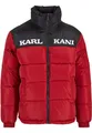 Karl Kani Herren KM-JK012-052-08 KK Retro Essential Puffer Jacket Dark red, XL