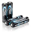 NiZn Akku AA Mignon 1,6V 2500mWh 4er Set wiederaufladbar LR06 R6 High Power