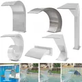 Edelstahl Schwalldusche Schwallbrause Pool Wasserschwall Garten Poolfontäne Größ