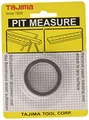 Tajima PIT-20C-EUR Pit Measure Maßband, 2 m/13 mm, selbstklebend, Weiß
