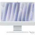 Apple All-in-One-PC iMac 24 M4 (2024) MWUU3D/A, 24 Zoll, M4, 10C GPU, 8C CPU, silber