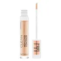 Catrice Clean ID High Cover Concealer, Abdeckstift, Nr. 025 Warm Peach, nude, für sensible Haut, für sensible Augen, Haut, natürlich, vegan, ölfrei, wasserfest (5ml)