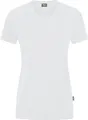 JAKO Damen T-Shirt Doubletex, Farbe:weiß, Größe:44