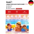 Koala Fotopapier für Tintenstrahldrucker, Doppelseitig, Glänzend, A4, 240 g/m²,