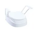 Toilettensitzerhöhung mit Armlehnen Smart Fix 3-fach in der Höhe verstellbar