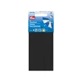 Prym Nylon Reparaturflicken schwarz, 6,5 x 14 cm, 2 Stück