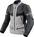 Revit Defender 3 GTX Motorrad Textiljacke (Silver/Anthracite,XXL)