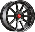 TEC Speedwheels GT7 black-glossy 9.5x22 ET20 - LK5/112 ML72.5 Alufelge schwarz