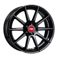 1x TEC-SPEEDWHEELS GT 7 schwarz-glanz 9.5Jx22 5x112 ET20