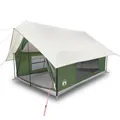 Campingzelt 5 Personen Grün Wasserdicht Camping Outdoor