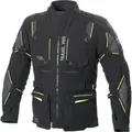 Büse Motorradjacke Travel Pro Motorrad Textiljacke herausnehmbares Innenfutter,herausnehmbare Membrane,wasserdicht gelb|grau|schwarz Short 30