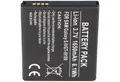 AccuCell Akku passend für Samsung Galaxy S II I9100, EB-F1A2GBU, 1650mAh Li-Io Akku 1650 mAh (3,7 V)