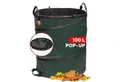 NOOR Gartensack POP-UP faltbar, 100 l, standfester Laubsack für Gartenabfälle & Grünschnitt