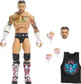 Mattel WWE Elite Collection Top Picks, Set mit Actionfigur und Zubehörteilen, ca. 15 cm große Sammelfigur cm Punk mit Händen und Wrestling-Ausrüstung zu Austauschen (Stile können abweichen), JHV13