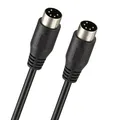 S-Impuls 1,50m DIN-Verbindungskabel 5-polig - Stecker auf Stecker - HiFi Stereo