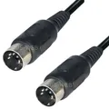 Audio Kabel 1,5m 5-pol DIN Stecker auf DIN Stecker Dioden Anschlusskabel kde