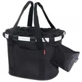 Klickfix Fahrrad Tasche Bikebasket Schwarz 35x28x26cm Reisenthel Kordelverschluß