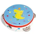 Eichhorn Kinder-Musikinstrument 100003483, Tamburin aus Holz, ab 1 Jahr