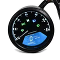 Motorrrad LCD Tachometer Zaddox TM1 Digital Drehzahlmesser