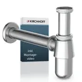 Flaschensiphon, Waschbecken Küche, wasseranschluss, Siphons