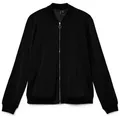 Vero Moda Blouson Leichte Bomber für Alltagslook Dünner Blouson VMCOCO L/S BOMBER GA NOOS schwarz S (36)