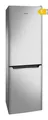 Kühl-Gefrierkombination 144cm 157l Edelstahl Abtauautomatik LED